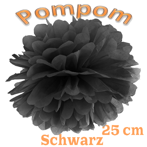 Pompom Schwarz