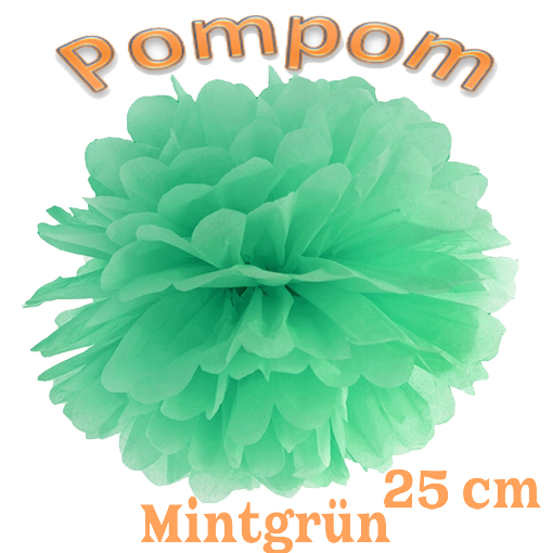 Pompom Mintgrün